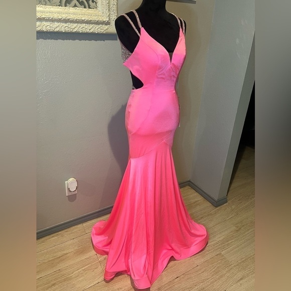 Rachel allan pink formal prom dress - Picture 9 of 12